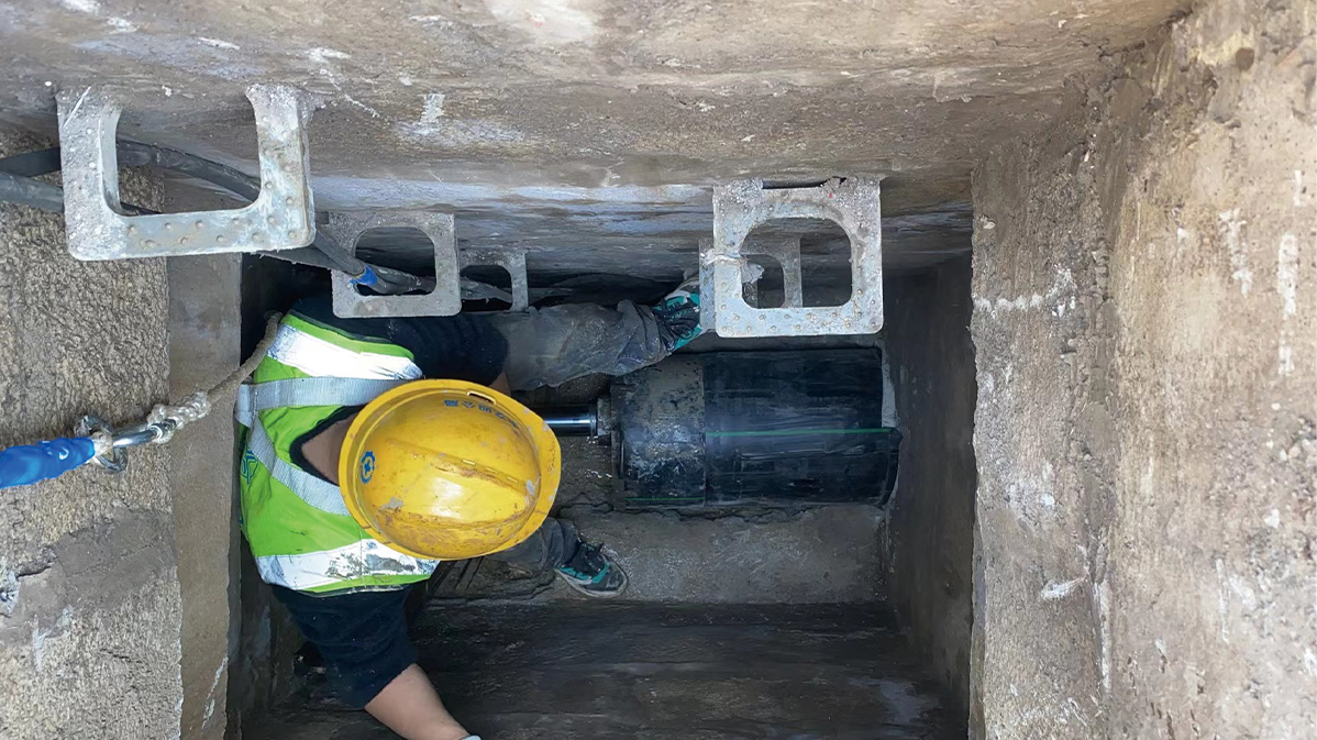 富拉尔基HDPE短管内衬法